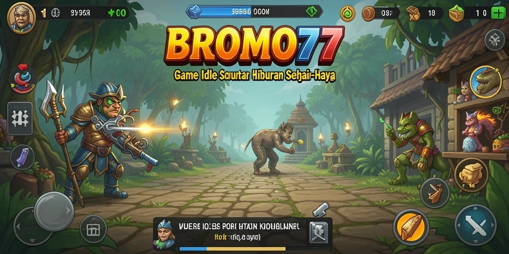 Tampilan gameplay BROMO77 yang menghibur dan menarik.