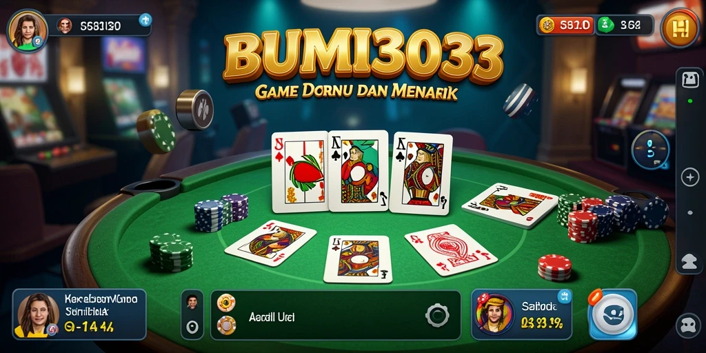 Tampilan gameplay BUMI303 yang menarik dan seru.