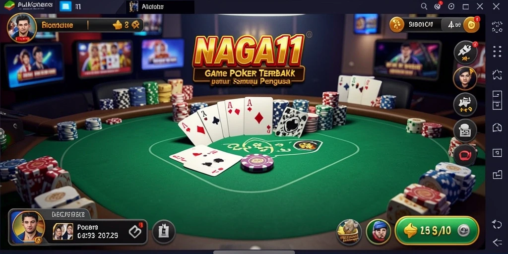 Tampilan dinamis gameplay NAGA11 yang seru dan menarik.