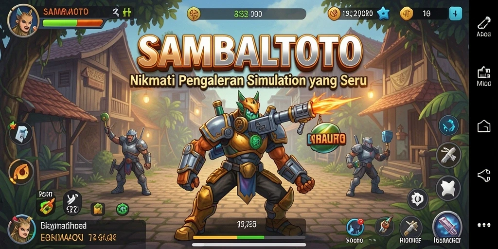 Tangkapan layar gameplay SAMBALTOTO yang menampilkan simulasi mendalam.